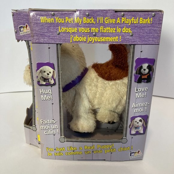 Vintage HTF Palm Puppies Scoop MGA Interactive Puppy Dog Toy  Pet 2001 New - Picture 4 of 12
